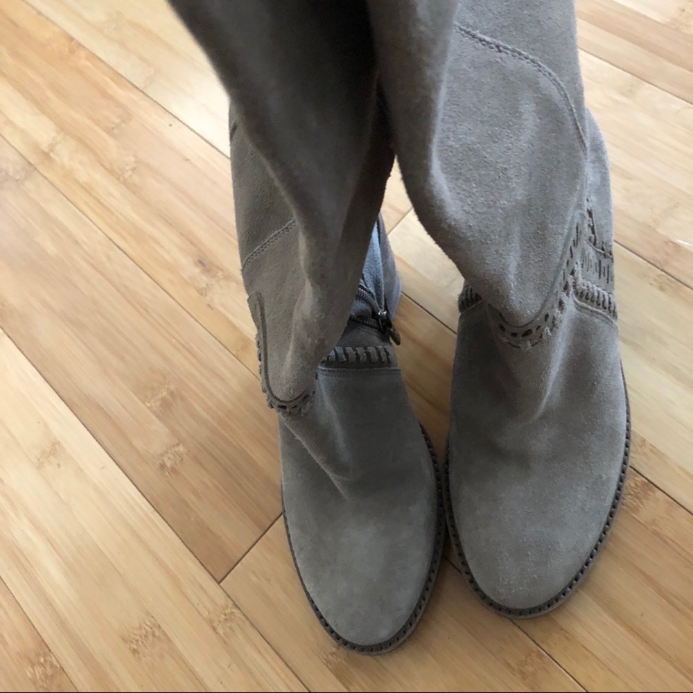 Vince Camuto Madolee over the knee suede boot - Picture 2 of 4